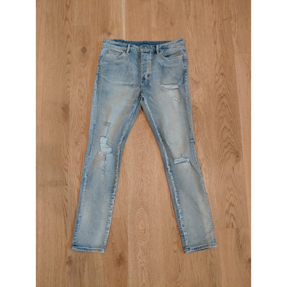 Men's Ksubi Chitch jeans Straight Size 33" Blue Denim